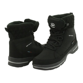 Snowboots softshell med membran American Club SN02 / 20 svart 3