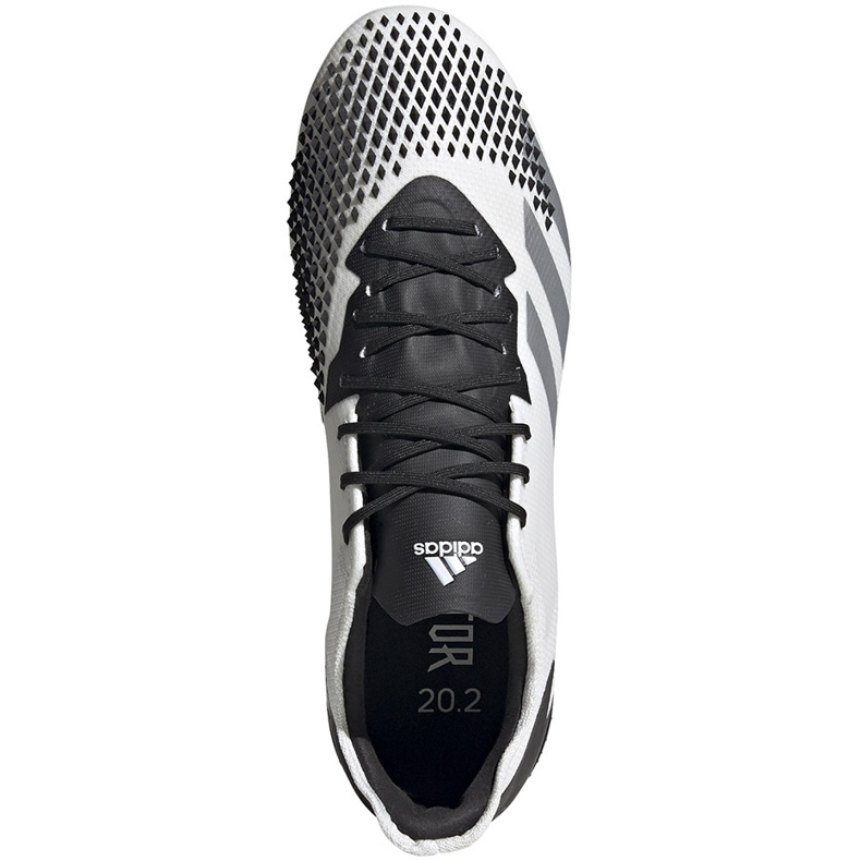 Adidas Predator 20.2 Fg FW9199 fotbollsskor vit 1