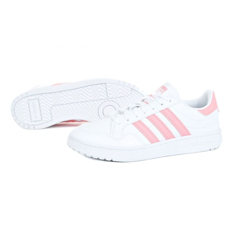 Adidas Team Court Jr EG9089 skor vit svart 1