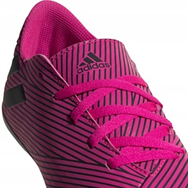 Adidas Nemeziz 19.4 FxG Junior rosa fotbollsskor F99949 2