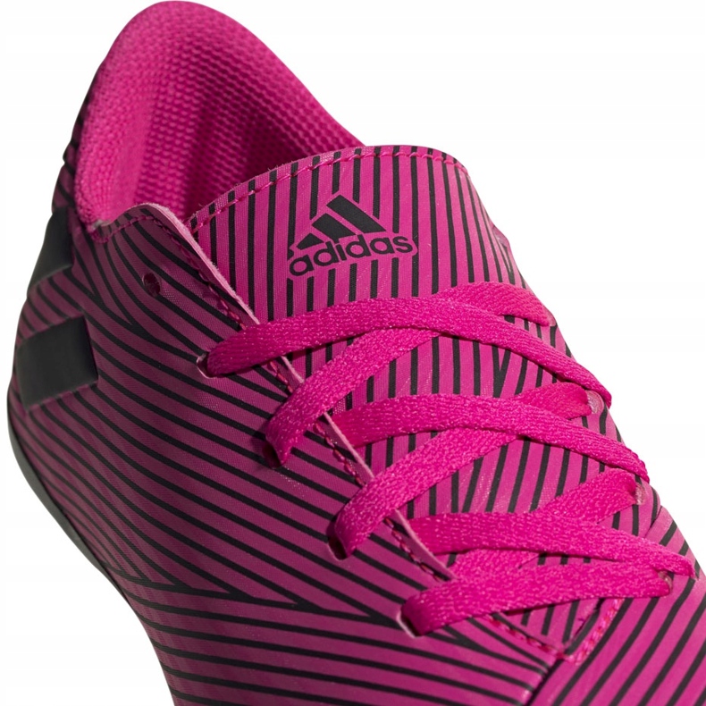 Adidas Nemeziz 19.4 FxG Junior rosa fotbollsskor F99949 2