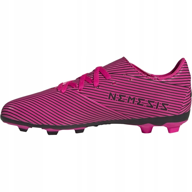Adidas Nemeziz 19.4 FxG Junior rosa fotbollsskor F99949 1