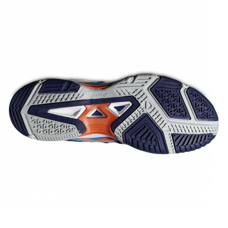 Asics Gel-Beyond 4 Mt B403N-4130 volleybollskor lila, blå, orange, grå / silver blå 1