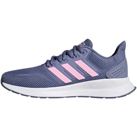 Adidas Falcon K violet F36541 löparskor för barn purpur 1
