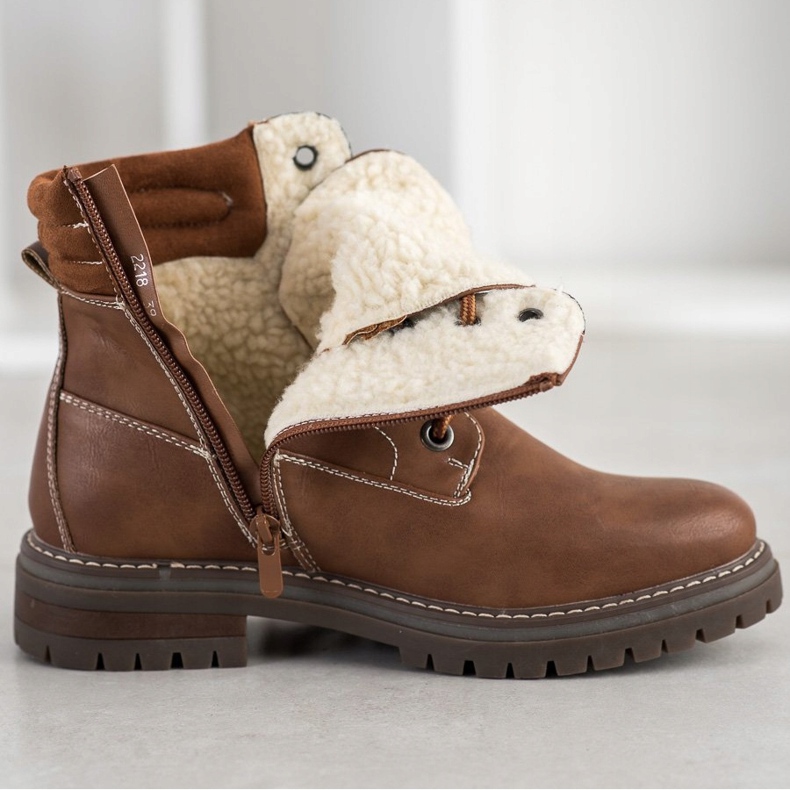 Super Mode Bekväma fällare brun 1