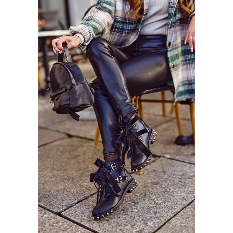 SEA Dam Booties Nitar Spikes Svart magnet 3