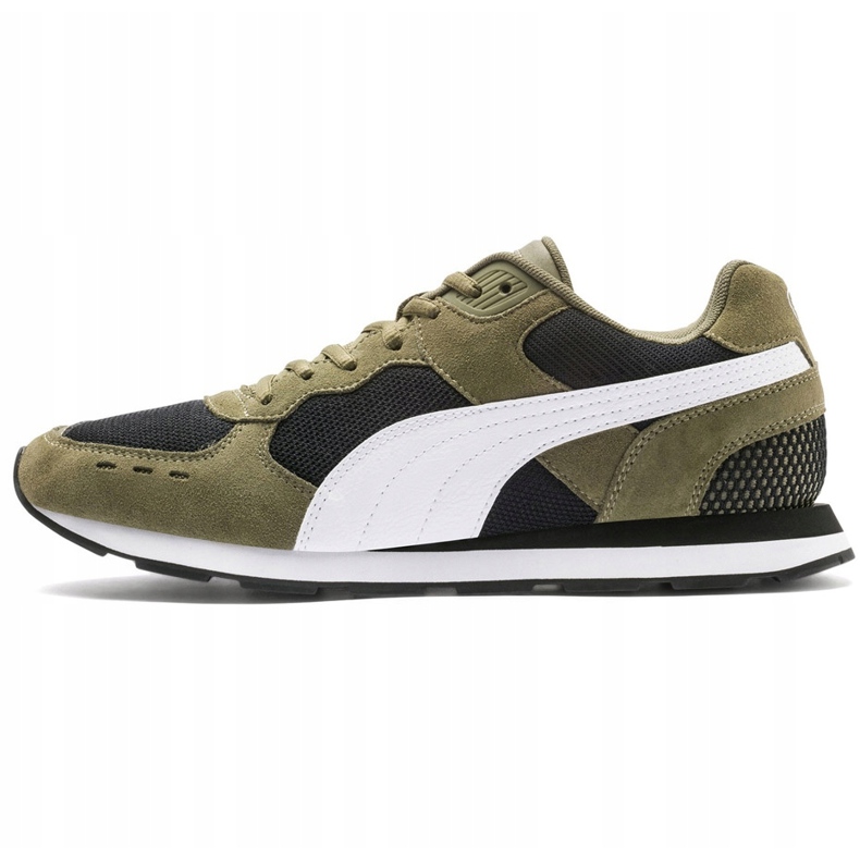 Herrskor Puma Vista khaki svart 369365 08 kaki 1