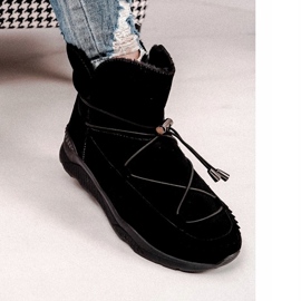 HAN Sportskor för kvinnor med pälsvart 1