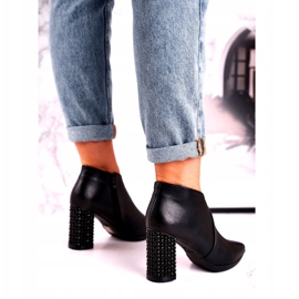 Damskor på stolpen Sergio Leone svart BT497 3