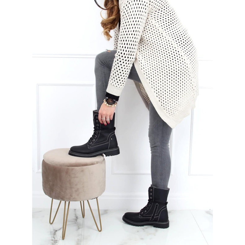 Svart snörarbetare 4667 Svart 2