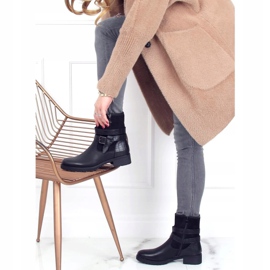 Svarta militära damskor 267 Svart 2