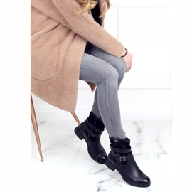 Svarta militära damskor 267 Svart 1