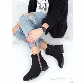 Svart Kvinnors svarta stövlar 168-287 Svart 2