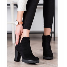 Bella Paris Högklackade stövlar svart 2