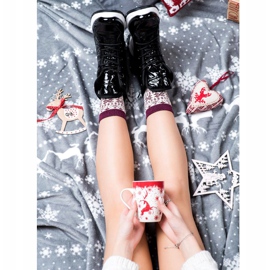 SHELOVET Bekväma snöskor svart 1