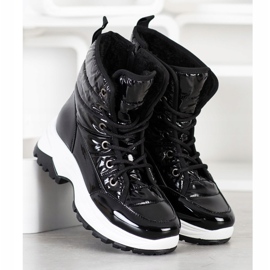 SHELOVET Bekväma snöskor svart 2