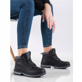 Arrigo Bello Knutna stövlar med uppvärmning svart 1