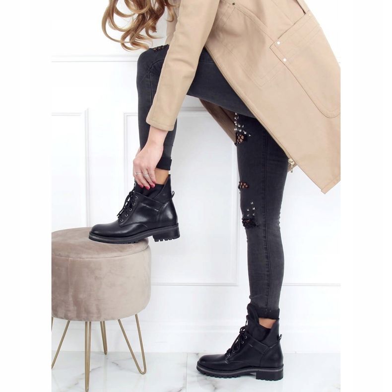 Svarta stövlar för kvinnor NC1082 Svart 1