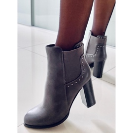 Klassiska grå höga klackar grå 88097 Grå 1