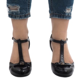 Svarta pumpar på stolpen 2239-3 2