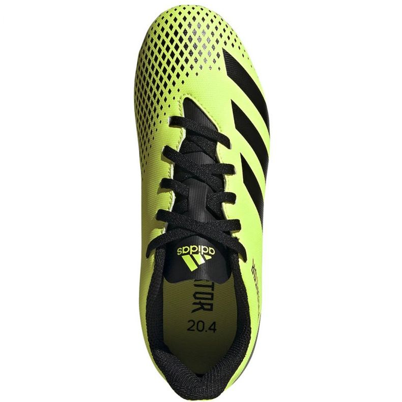 Adidas Predator 20.4 FxG Jr EH3037 fotbollsskor grön grön 1