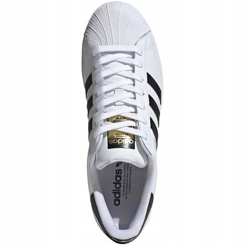 Adidas Superstar vita herrskor EG4958 svart 1