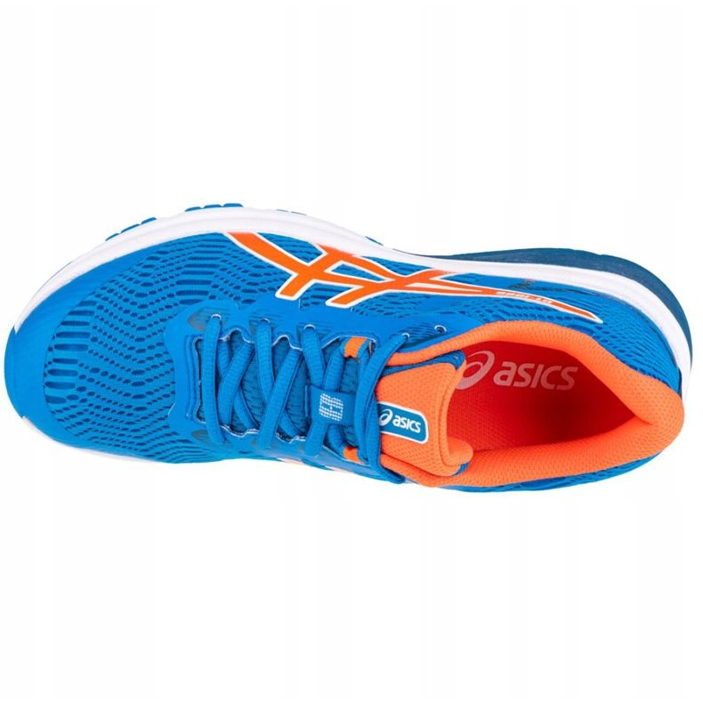Asics GT-1000 8 Gs Jr 1014A068-400 vit blå orange 2