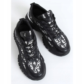 Svarta kvinnors sportskor VL123 Svart 1