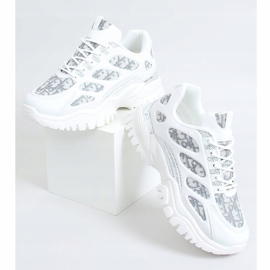 Vita kvinnors sportskor VL123 Vit grå 1