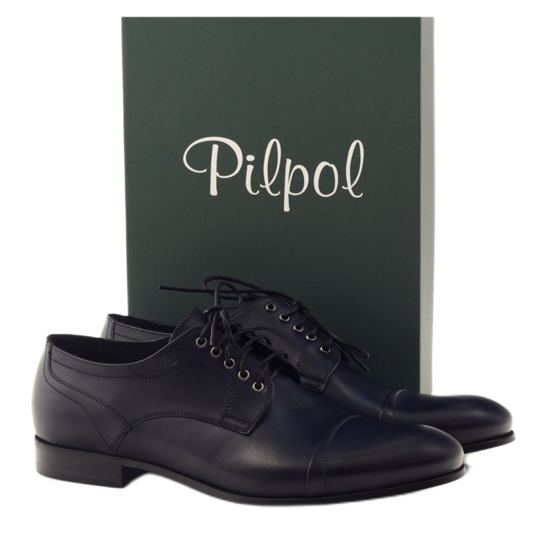 Pilpol 1607 marinblå tofflor för män mångfärgad 4