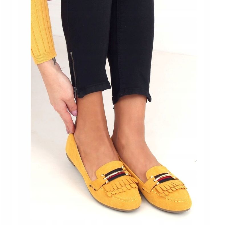 Dam loafers honung 88-381 Gul 1