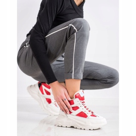 Seastar Sportmode stövlar vit svart röd 2