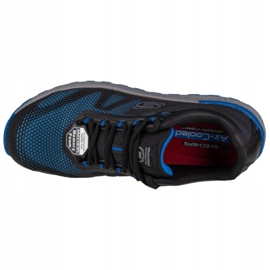 Skechers Bulklin-Lyndale W 77180EC-BLU Skor svart blå 2