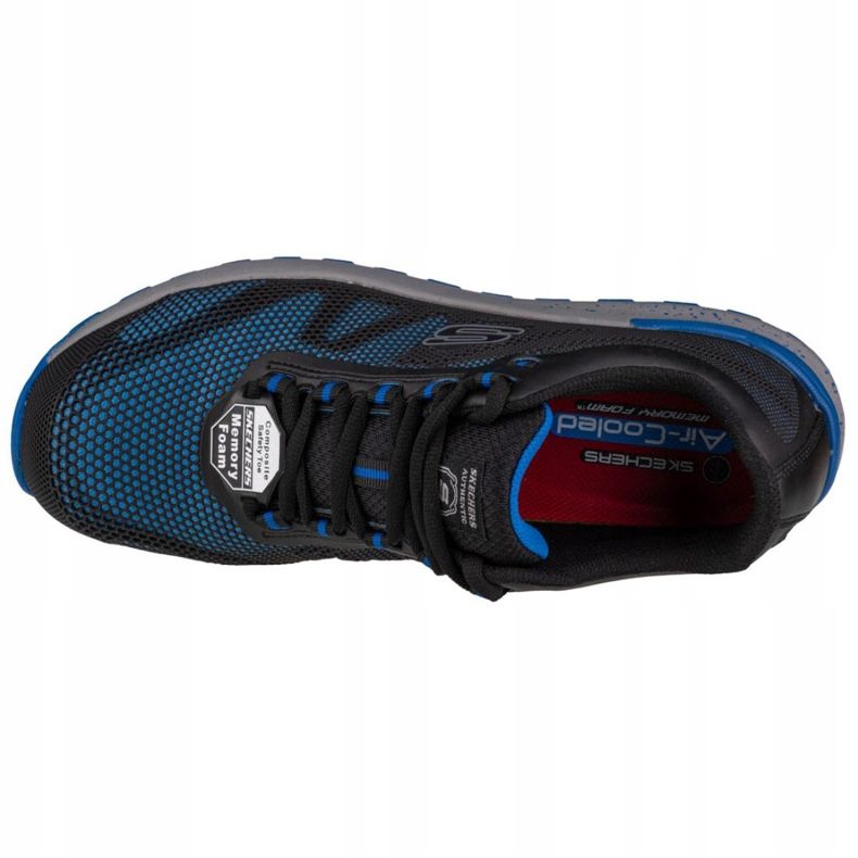 Skechers Bulklin-Lyndale W 77180EC-BLU Skor svart blå 2
