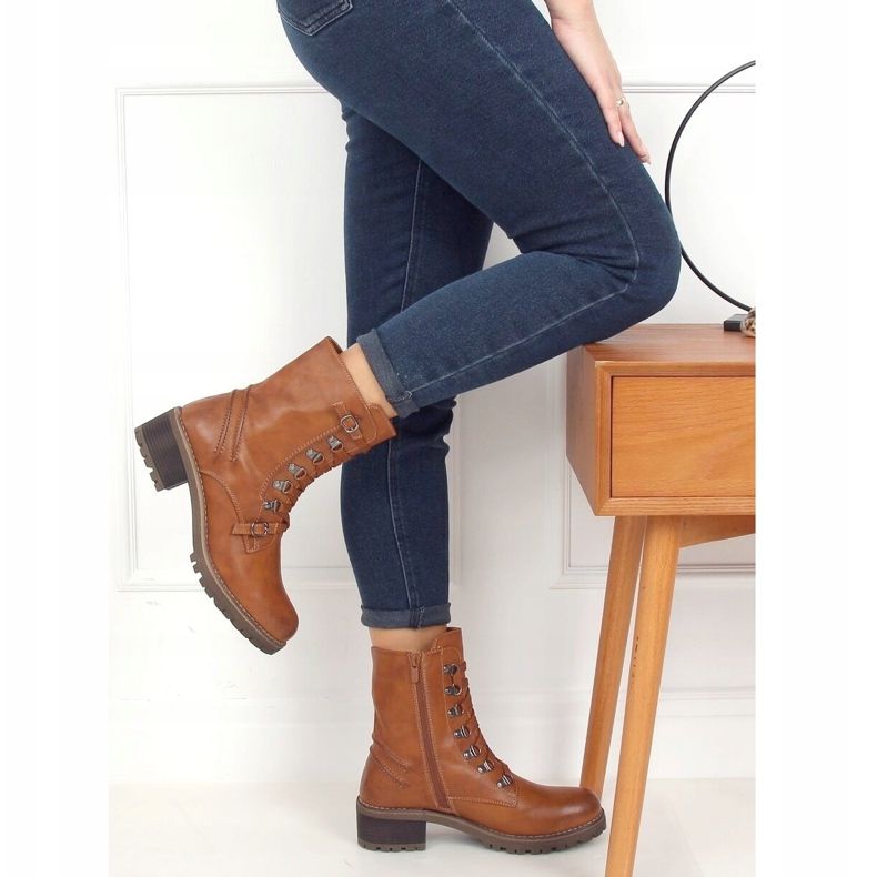 Camel 361 Camel militära stövlar brun 1