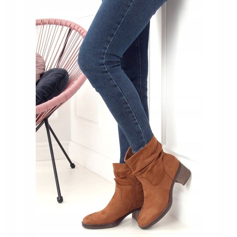 Camel 6341 Camel högklackade stövlar brun 1