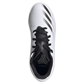 Adidas X Ghosted.4 In Jr FW6802 fotbollsskor mångfärgad vit 1