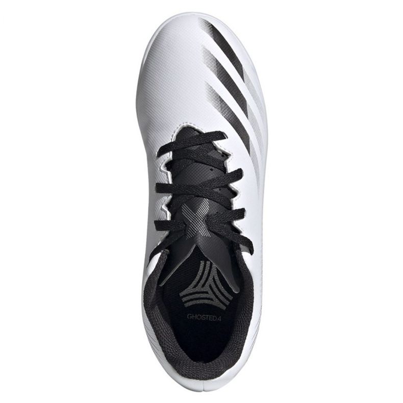 Adidas X Ghosted.4 In Jr FW6802 fotbollsskor mångfärgad vit 1
