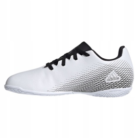 Adidas X Ghosted.4 In Jr FW6802 fotbollsskor mångfärgad vit 2