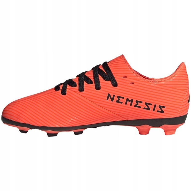 Adidas Nemeziz 19.4 FxG Jr EH0507 fotbollsskor mångfärgad orange 2