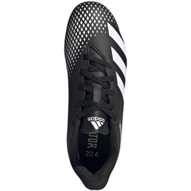 Adidas Predator 20.4 FxG Jr FW9221 fotbollsskor mångfärgad svart 1