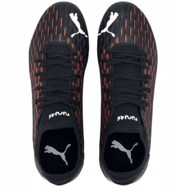 Puma Future 6.4 Fg Ag M 106195 01 fotbollsskor blå, svart, orange svart 1