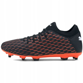 Puma Future 6.4 Fg Ag M 106195 01 fotbollsskor blå, svart, orange svart 2