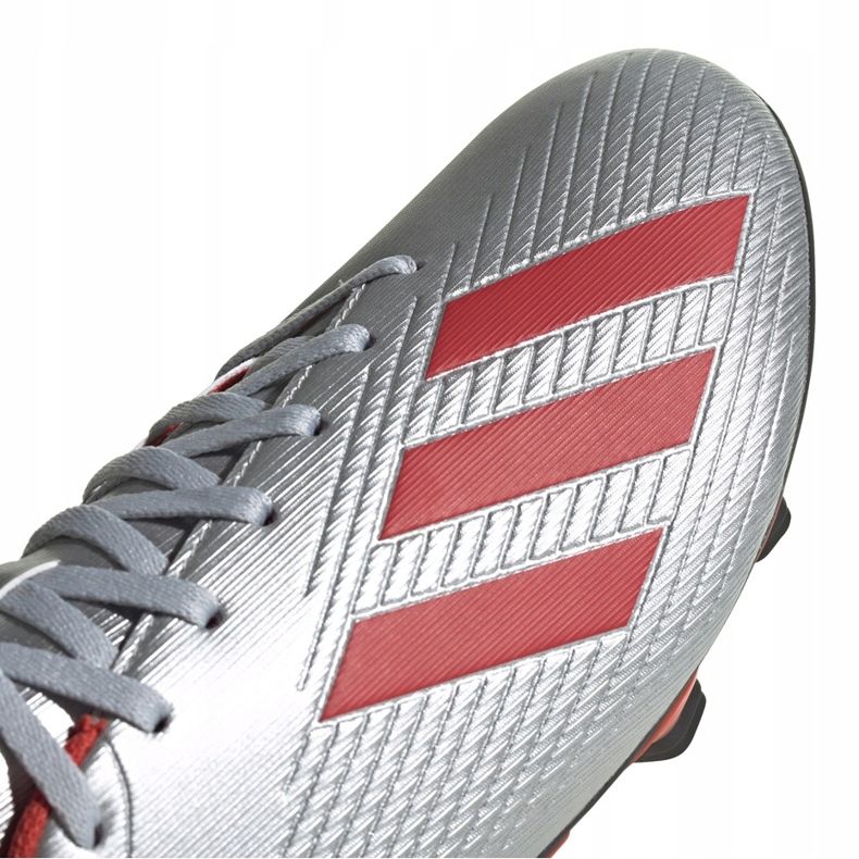 Fotbollsskor adidas X 19.4 FxG silver F35379 4
