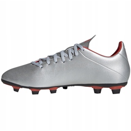 Fotbollsskor adidas X 19.4 FxG silver F35379 silver- 5