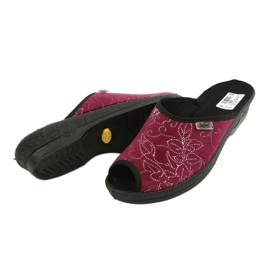 Befado damskor pu 581D195 svart röd mångfärgad 4