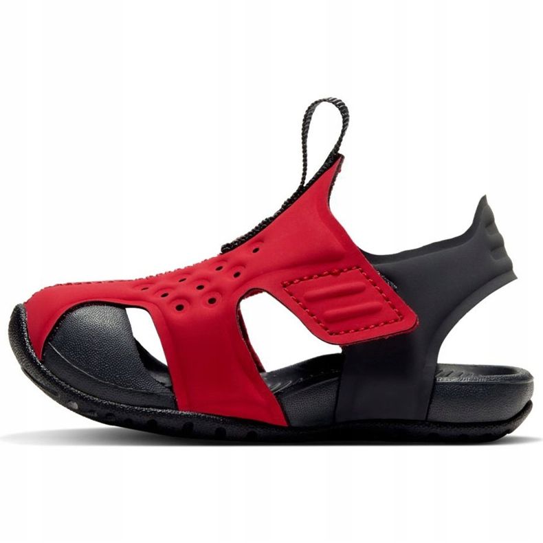 Nike Sunray Protect 2 barn sandaler röd 943827 603 svart 1