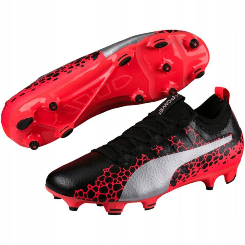 Puma Evopower Vigor 3 Graphic Fg 104198 01 fotbollsskor röd 3