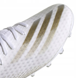 Adidas X Ghosted.3 Mg M FW3543 fotbollsskor vitt guld gyllene 2