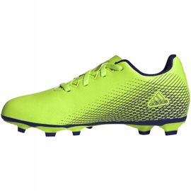 Adidas X Ghosted.4 FxG Jr EG8220 fotbollsskor grön grön 2